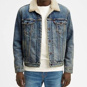 Levi’s Sherpa Denim Trucker Jacket